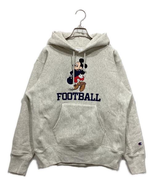 Champion（チャンピオン）Champion (チャンピオン) DISNEY (ディズニー) リバースウィーブスウェット グレー サイズ:Mの古着・服飾アイテム