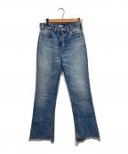 INSCRIREアンスクリア）の古着「002 Flare Denim」｜ブルー