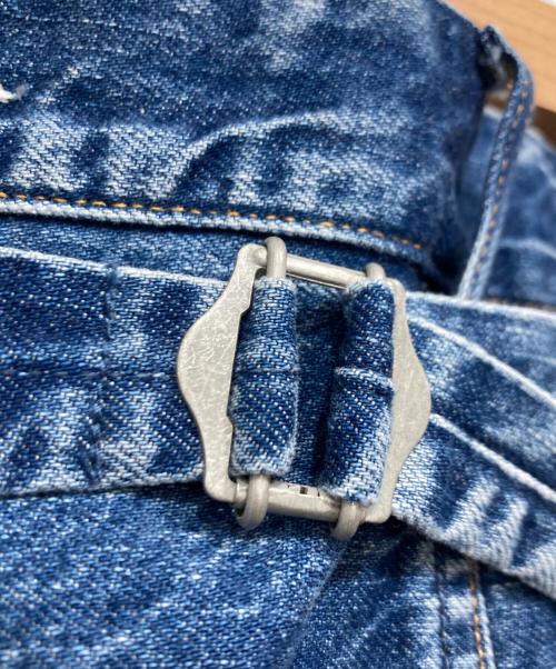 upper hights（アッパーハイツ）upper hights (アッパーハイツ) HE OLIVIA　リラックスワイドストレート ブルー サイズ:W25の古着・服飾アイテム