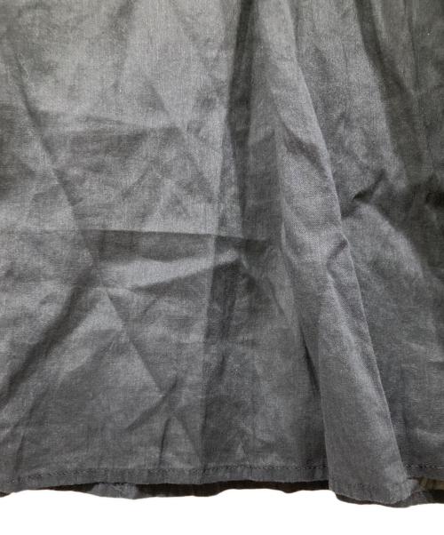 BEAUTY&YOUTH（ビューティーアンドユース）BEAUTY&YOUTH (ビューティーアンドユース) 麻コットン ギャザーボリューム ワンピース ブラック サイズ:Sの古着・服飾アイテム