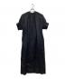 BEAUTY&YOUTH（ビューティーアンドユース）の古着「麻コットン ギャザーボリューム ワンピース」｜ブラック
