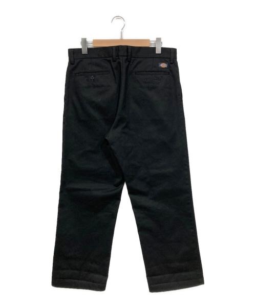 WACKO MARIA（ワコマリア）WACKO MARIA (ワコマリア) Dickies (ディッキーズ) トラウザーズパンツ / PLEATED TROUSERS ブラック サイズ:Lの古着・服飾アイテム