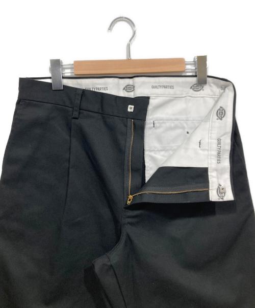 WACKO MARIA（ワコマリア）WACKO MARIA (ワコマリア) Dickies (ディッキーズ) トラウザーズパンツ / PLEATED TROUSERS ブラック サイズ:Lの古着・服飾アイテム