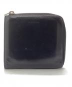 JIL SANDERジルサンダー）の古着「ラウンドジップミニサイフ」｜ブラック