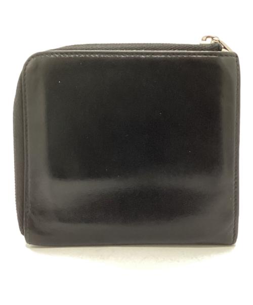 JIL SANDER（ジルサンダー）JIL SANDER (ジルサンダー) ラウンドジップミニサイフ ブラックの古着・服飾アイテム