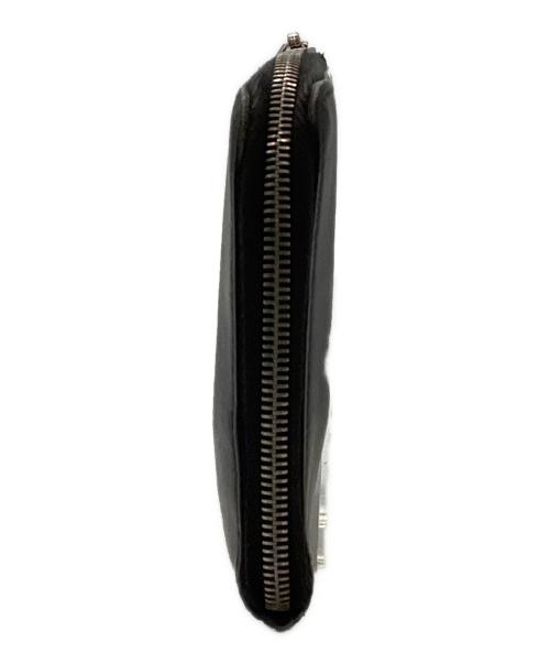 JIL SANDER（ジルサンダー）JIL SANDER (ジルサンダー) ラウンドジップミニサイフ ブラックの古着・服飾アイテム