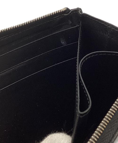 JIL SANDER（ジルサンダー）JIL SANDER (ジルサンダー) ラウンドジップミニサイフ ブラックの古着・服飾アイテム