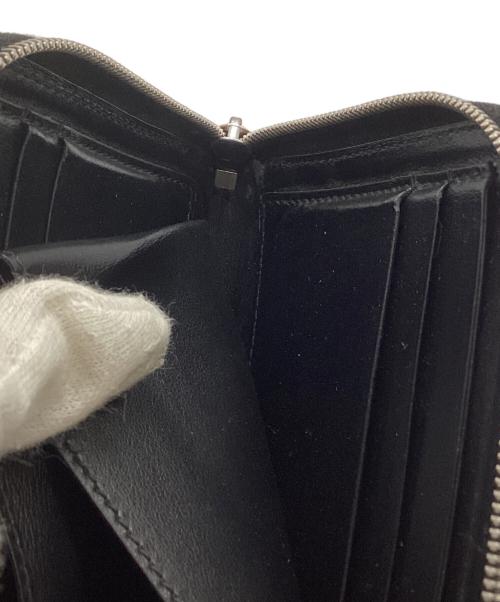 JIL SANDER（ジルサンダー）JIL SANDER (ジルサンダー) ラウンドジップミニサイフ ブラックの古着・服飾アイテム