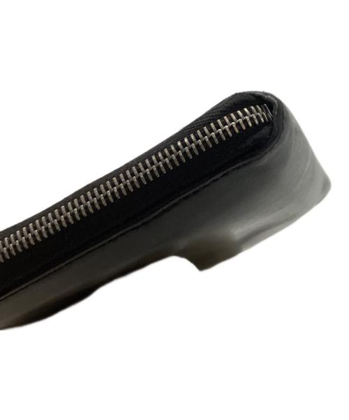 JIL SANDER（ジルサンダー）JIL SANDER (ジルサンダー) ラウンドジップミニサイフ ブラックの古着・服飾アイテム