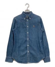 POLO RALPH LAUREN（ポロ・ラルフローレン）の古着「デニムシャツ」｜ブルー