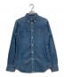 POLO RALPH LAUREN（ポロ・ラルフローレン）の古着「デニムシャツ」｜ブルー