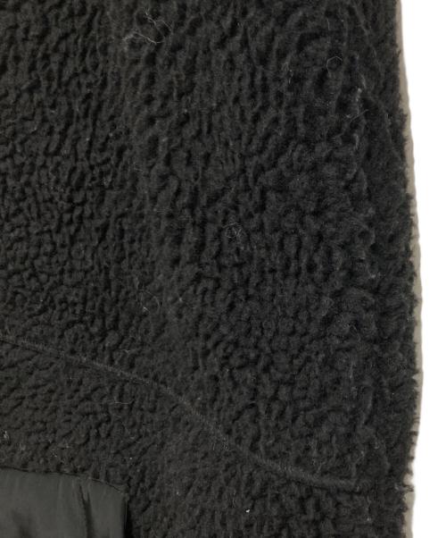 LA SUD ACTIVE（ラシュッドアクティブ）LA SUD ACTIVE (ラシュッドアクティブ) フーデッドボアベスト ブラック サイズ:9号の古着・服飾アイテム