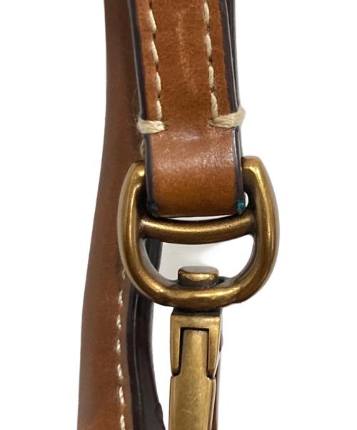 POLO RALPH LAUREN（ポロ・ラルフローレン）POLO RALPH LAUREN (ポロ・ラルフローレン) ウール2WAYバッグ ブラウンの古着・服飾アイテム