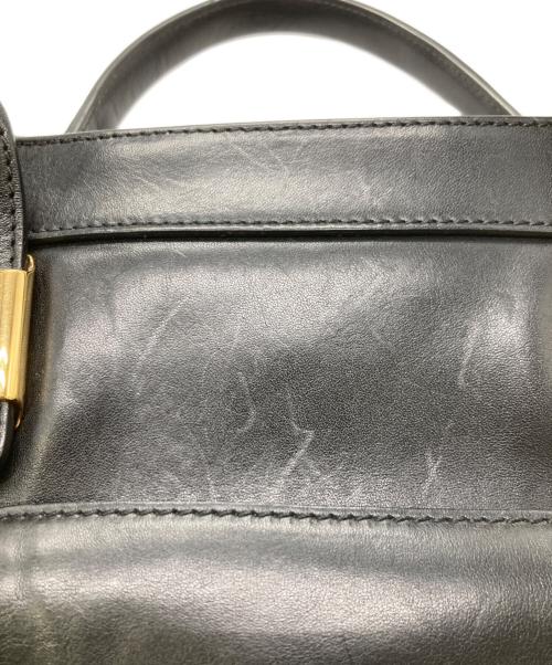 Chloe（クロエ）Chloe (クロエ) アリス2WAYバッグ ホワイト×ブラックの古着・服飾アイテム