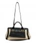 Chloe (クロエ) アリス2WAYバッグ ホワイト×ブラック：10000円