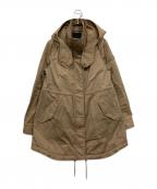TATRASタトラス）の古着「ライナーダウン付きモッズコート」｜ベージュ