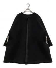 frene（フラーネ）の古着「ポケットパール付きダンボールコート」｜ブラック