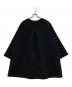 frene (フラーネ) ポケットパール付きダンボールコート ブラック サイズ:ML：6000円