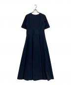 RIVE DROITEリヴドロワ）の古着「ドライフレアワンピース」｜ネイビー
