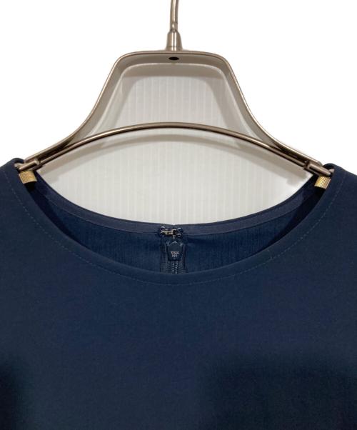 RIVE DROITE（リヴドロワ）RIVE DROITE (リヴドロワ) ドライフレアワンピース ネイビー サイズ:38の古着・服飾アイテム