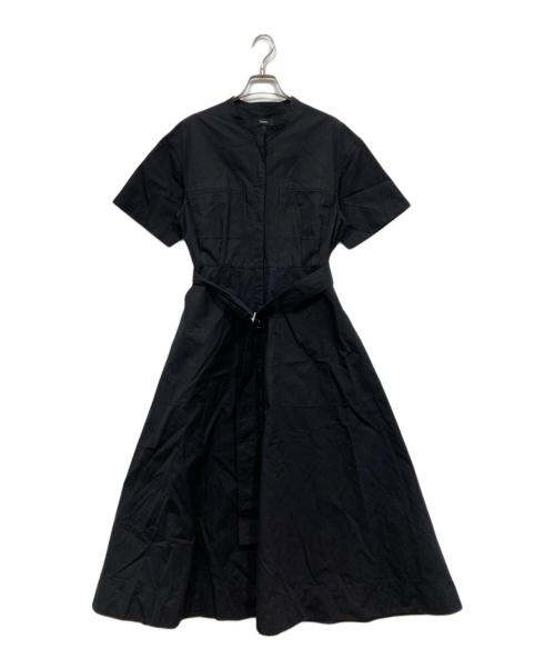 theory（セオリー）theory (セオリー) 半袖ワンピース ネイビー サイズ:Mの古着・服飾アイテム