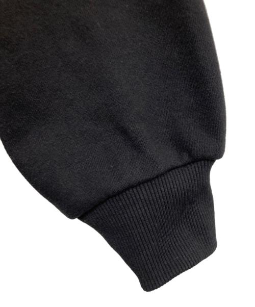 LA SUD（ラッシュド）LA SUD (ラッシュド) スウェット切替ワンピース ブラック サイズ:Freeの古着・服飾アイテム