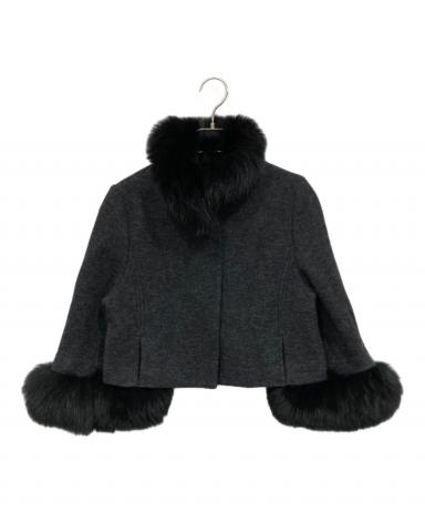 中古・古着通販】TO BE CHIC (トゥービーシック) 袖フォックスファー