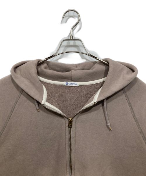 ORCIVAL（オーシバル）ORCIVAL (オーシバル) フルジップパーカー ベージュ サイズ:6の古着・服飾アイテム