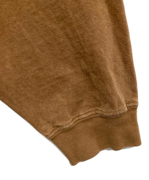 REMI RELIEF（レミレリーフ）REMI RELIEF (レミレリーフ) BRIEFING (ブリーフィング) ロングスリーブカットソー ブラウン サイズ:Sの古着・服飾アイテム