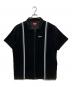 Supreme（シュプリーム）の古着「ベロア半袖シャツ / Velour Warm Up」｜ブラック