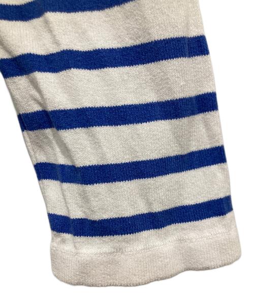 Yonetomi（ヨネトミ）Yonetomi (ヨネトミ) ボーダーカットソー ホワイト サイズ:2の古着・服飾アイテム