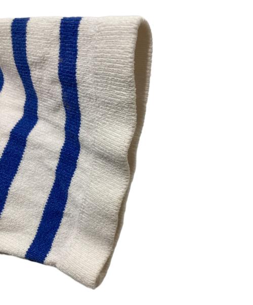 Yonetomi（ヨネトミ）Yonetomi (ヨネトミ) ボーダーカットソー ホワイト サイズ:2の古着・服飾アイテム