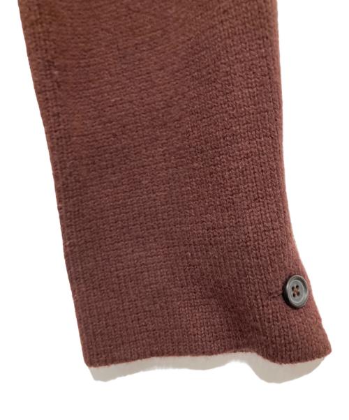 TOMORROW LAND tricot（トゥモローランド トリコ）TOMORROW LAND tricot (トゥモローランド トリコ) ウールミラノリブ ダブルブレストコート ボルドー サイズ:Sの古着・服飾アイテム