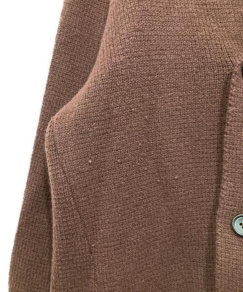 TOMORROW LAND tricot（トゥモローランド トリコ）TOMORROW LAND tricot (トゥモローランド トリコ) ウールミラノリブ ダブルブレストコート ボルドー サイズ:Sの古着・服飾アイテム