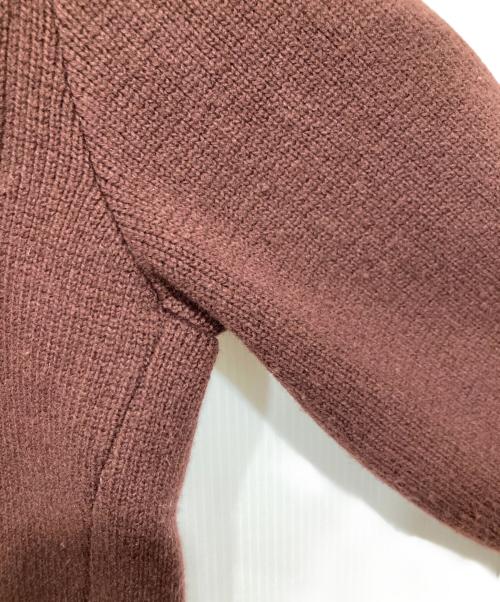 TOMORROW LAND tricot（トゥモローランド トリコ）TOMORROW LAND tricot (トゥモローランド トリコ) ウールミラノリブ ダブルブレストコート ボルドー サイズ:Sの古着・服飾アイテム