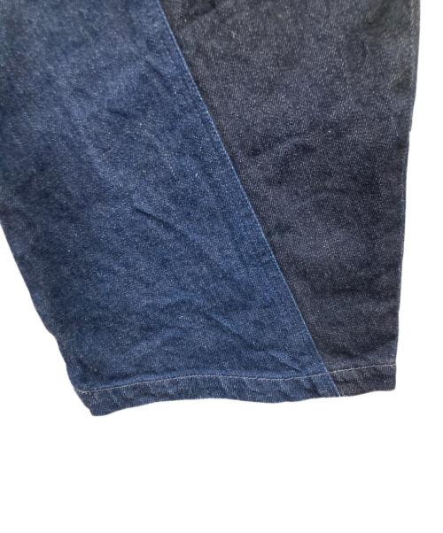 JOHNBULL（ジョンブル）JOHNBULL (ジョンブル) デニムパンツ/パッチワーク ブルー サイズ:Mの古着・服飾アイテム