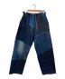 JOHNBULL（ジョンブル）の古着「デニムパンツ/パッチワーク」｜ブルー