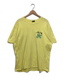 stussy（ステューシー）の古着「ロゴTシャツ」｜イエロー