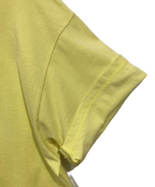 stussy（ステューシー）stussy (ステューシー) ロゴTシャツ イエロー サイズ:Ｌの古着・服飾アイテム