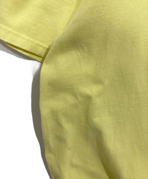 stussy（ステューシー）stussy (ステューシー) ロゴTシャツ イエロー サイズ:Ｌの古着・服飾アイテム