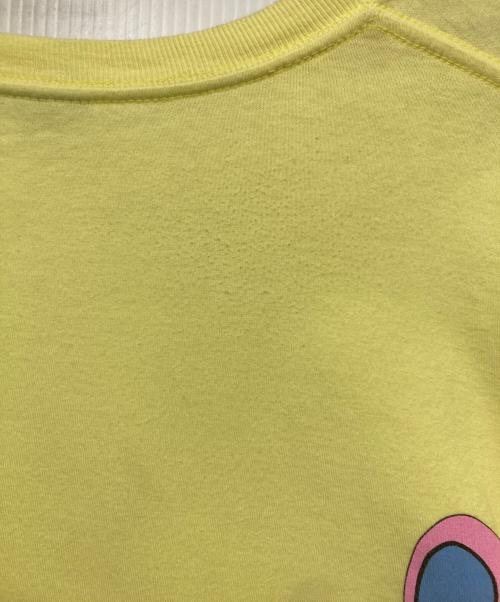 stussy（ステューシー）stussy (ステューシー) ロゴTシャツ イエロー サイズ:Ｌの古着・服飾アイテム