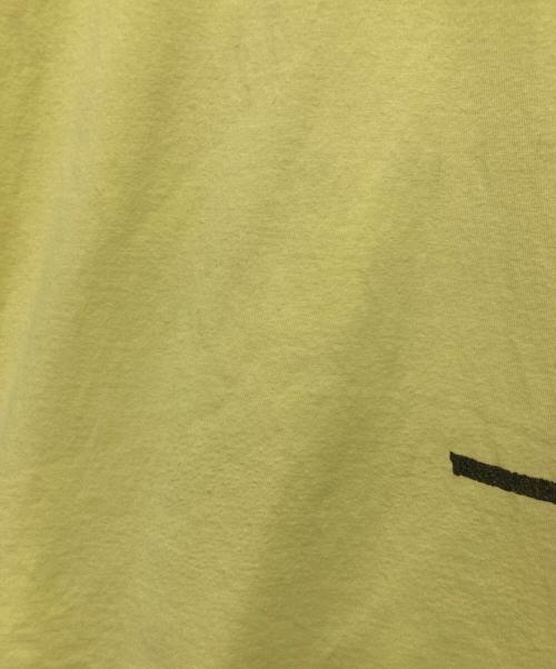 stussy（ステューシー）stussy (ステューシー) ロゴTシャツ イエロー サイズ:Ｌの古着・服飾アイテム