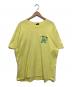 stussy（ステューシー）の古着「ロゴTシャツ」｜イエロー