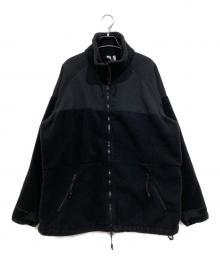US ARMY（ユーエスアーミー）の古着「フリースジャケット」｜ブラック