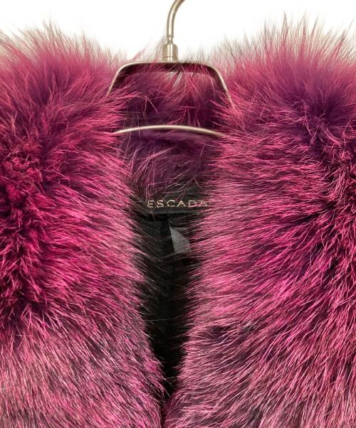 ESCADA（エスカーダ）ESCADA (エスカーダ) カシミヤ混コート ブラック サイズ:36の古着・服飾アイテム