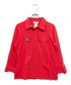CELINEセリーヌ）の古着「シャツ」｜レッド