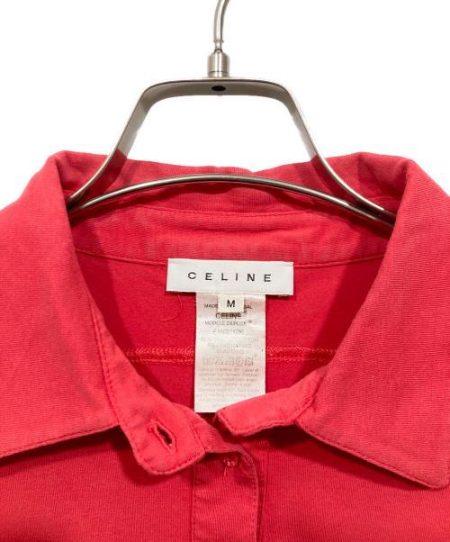 CELINE（セリーヌ）CELINE (セリーヌ) シャツ レッド サイズ:Mの古着・服飾アイテム