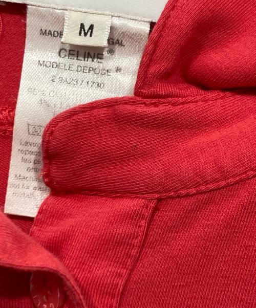 CELINE（セリーヌ）CELINE (セリーヌ) シャツ レッド サイズ:Mの古着・服飾アイテム