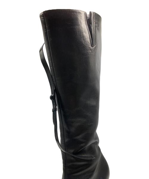 CHANEL（シャネル）CHANEL (シャネル) ロングブーツ ブラック サイズ:37の古着・服飾アイテム