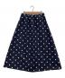 IENA（イエナ）の古着「ドットグログラン ボリュームスカート」｜ネイビー